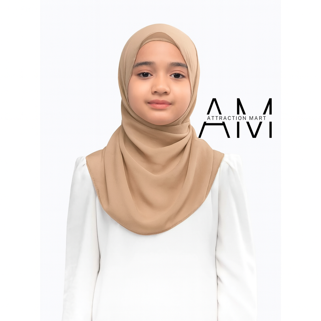 Kids Band Easy To Wear Hijab