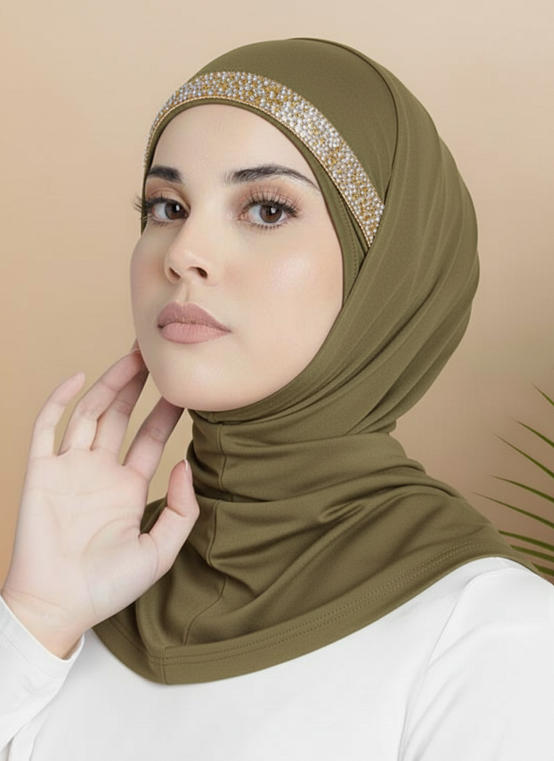 Ninja Cap - Glitter Edition (Premium Korean Jersey) ✨