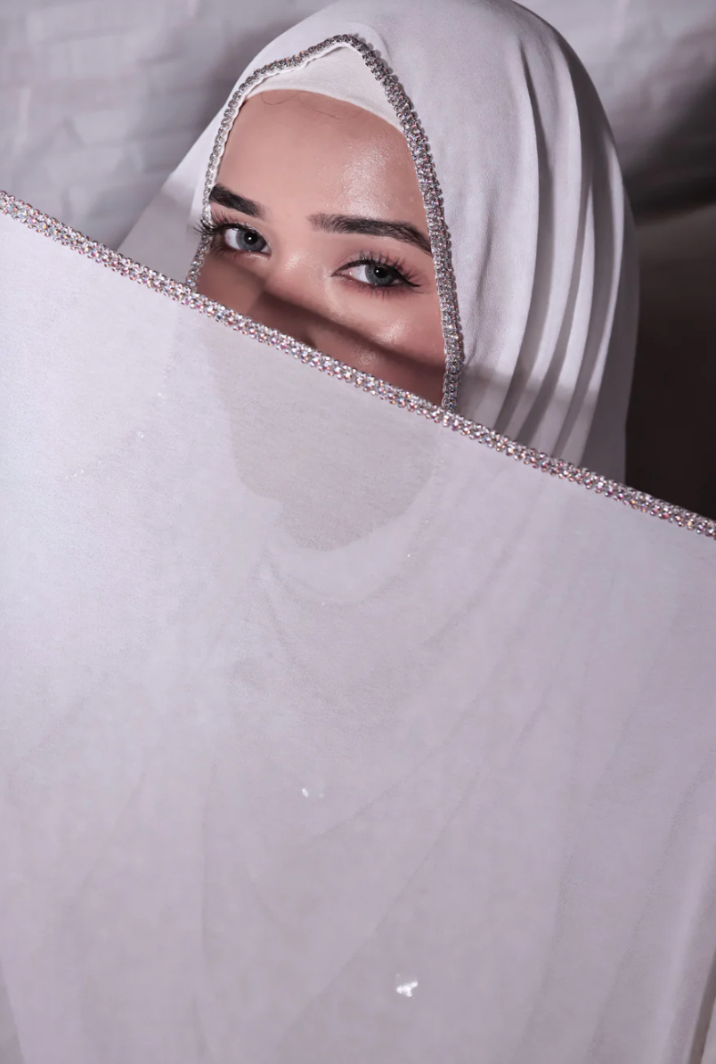 Crystal drop Hijab - Attraction Mart