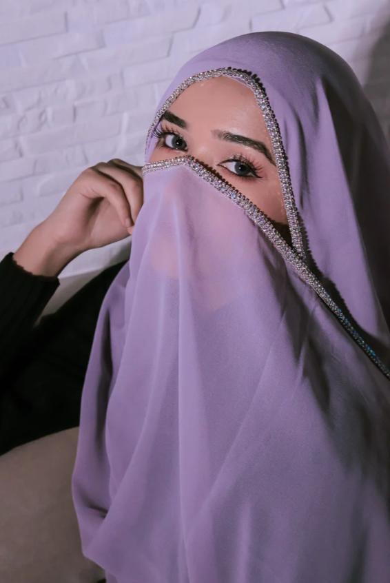 Crystal drop Hijab - Attraction Mart