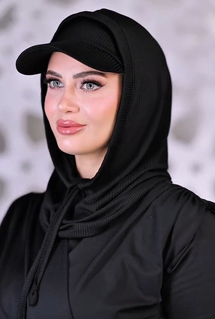 Summer Cap with Built in Hijab - Attraction Mart
