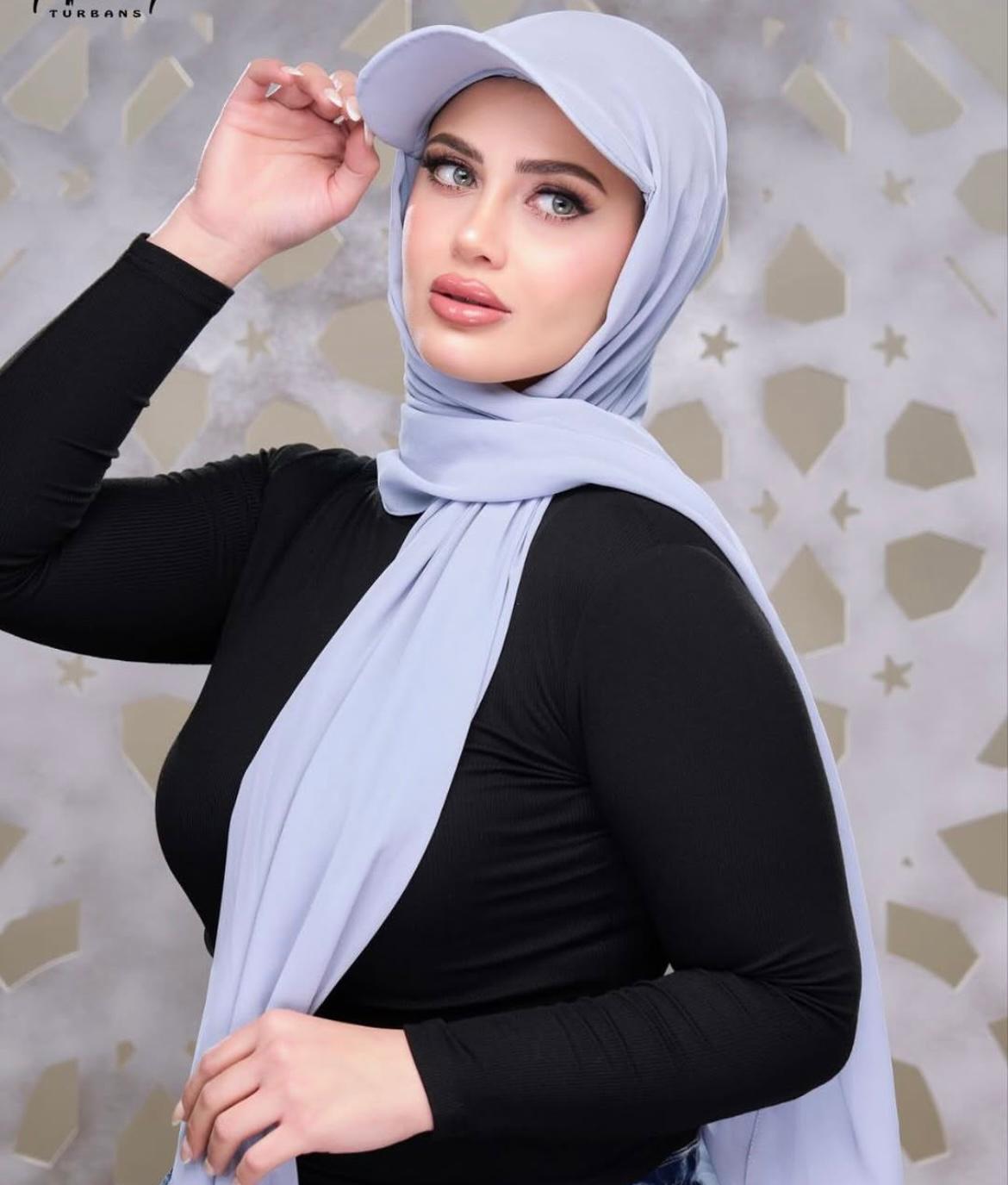 Noor Hijab with attached Hat - Attraction mart