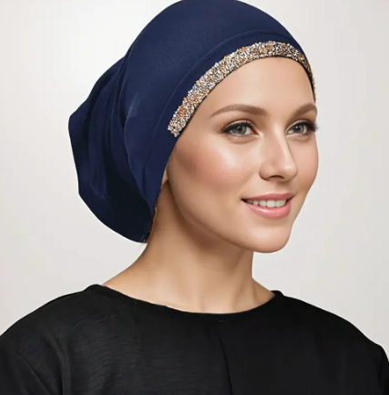 Chandni Glitter Hijab Cap– Premium Jersey Undercap for Women Pakistan