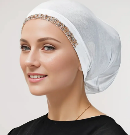 Chandni Glitter Hijab Cap– Premium Jersey Undercap for Women Pakistan