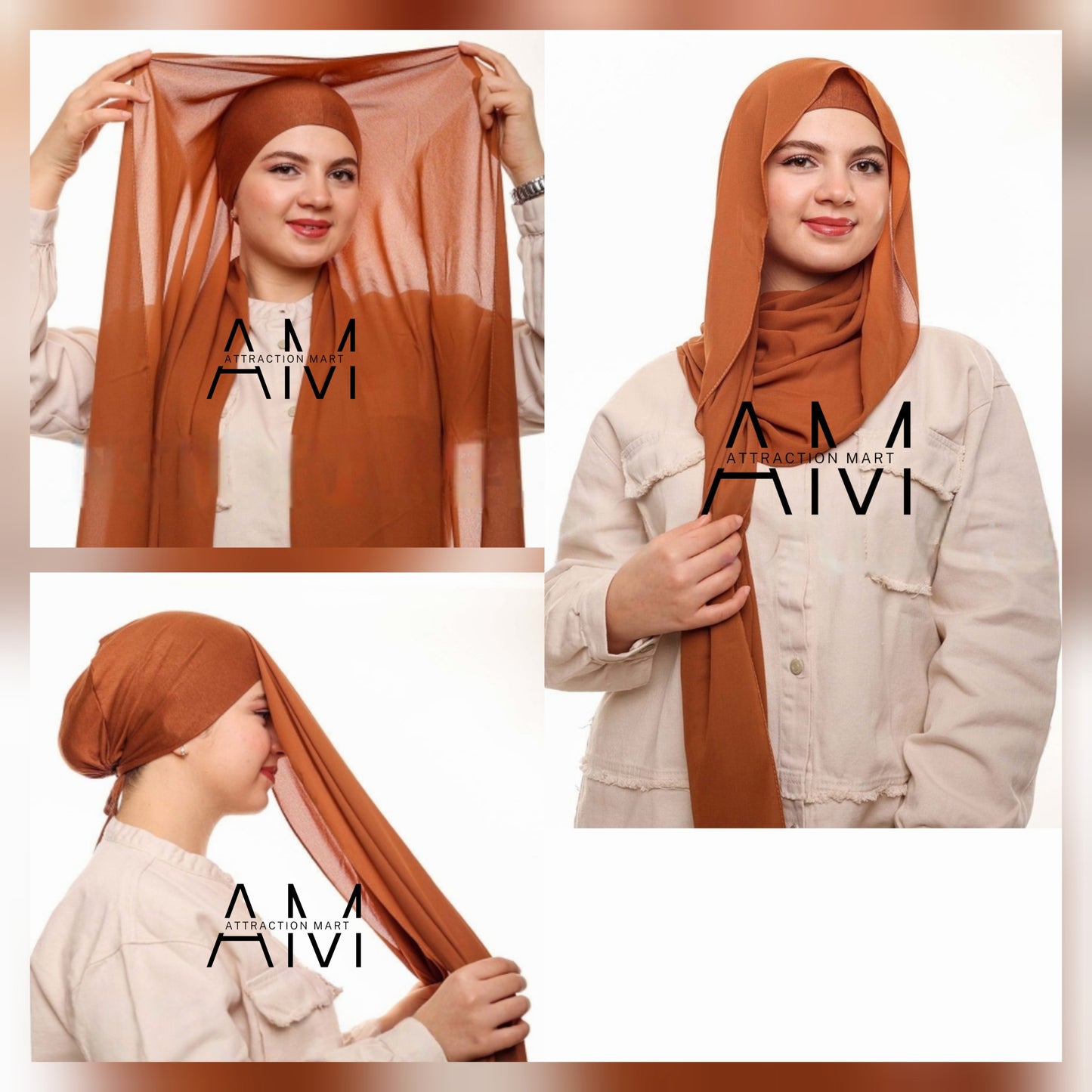 FLOWY CHIFFON INSTANT HIJAB