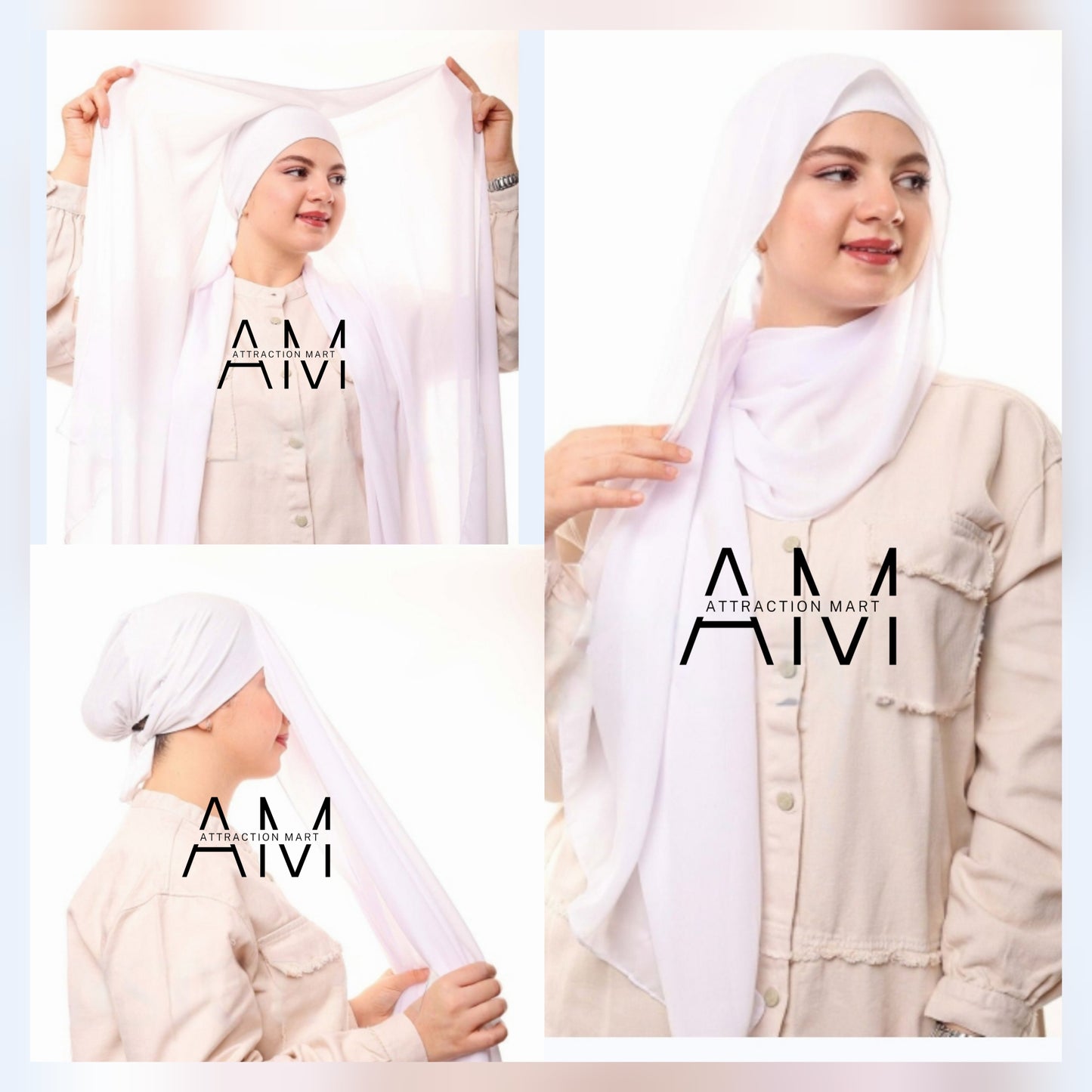 FLOWY CHIFFON INSTANT HIJAB