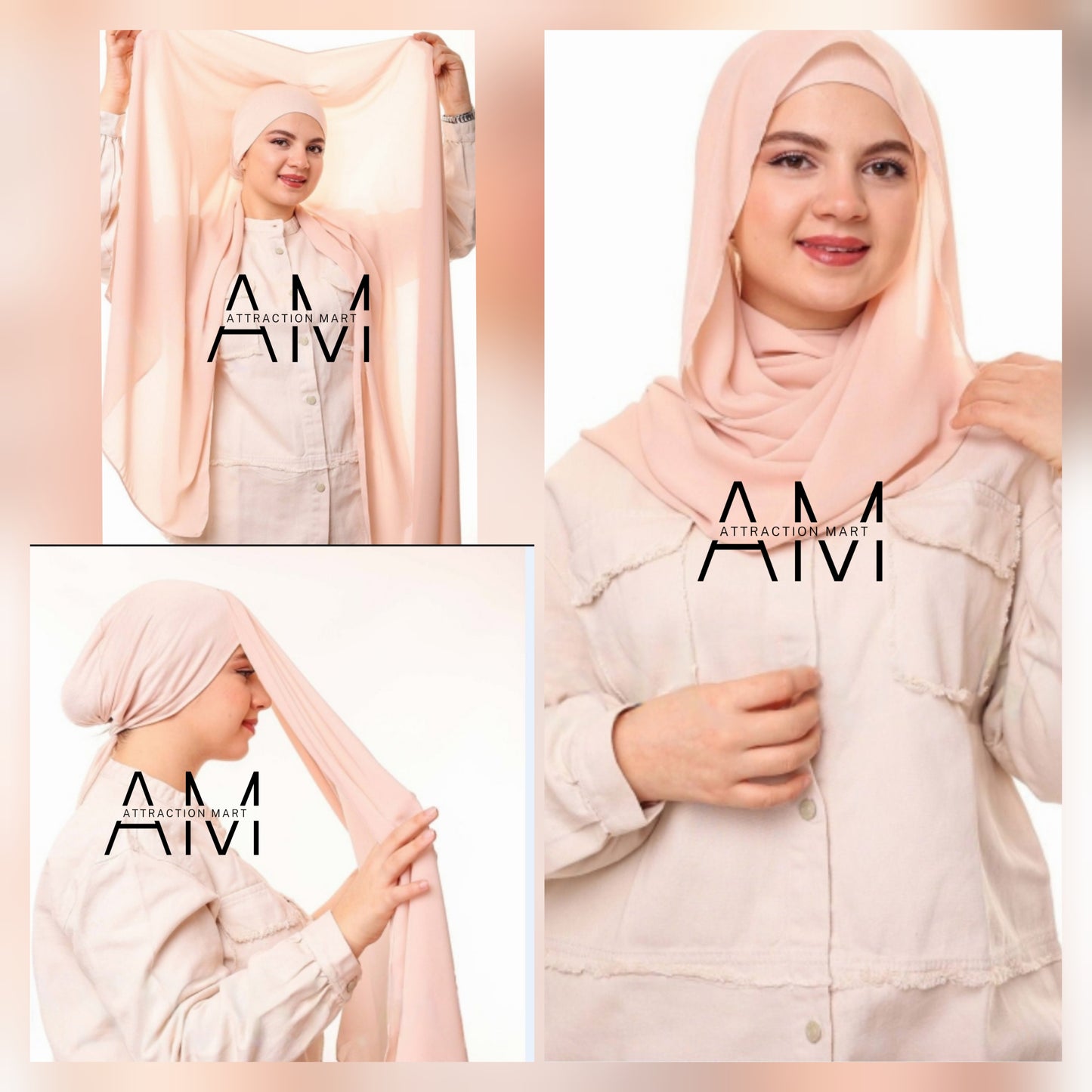 FLOWY CHIFFON INSTANT HIJAB