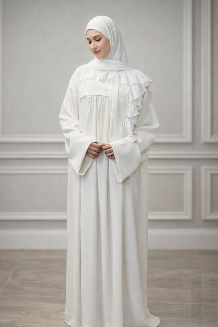 3-in-1 Zipper Abaya — Umrah and Hajj