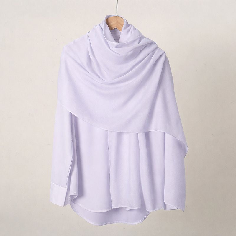 Women Chiffon Hijab Scarf Premium Chiffon