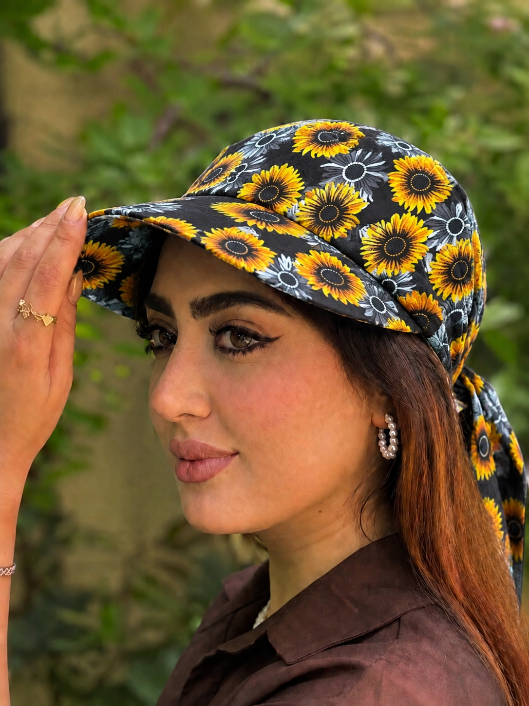 2-in-1 Summer Scarf Cap
