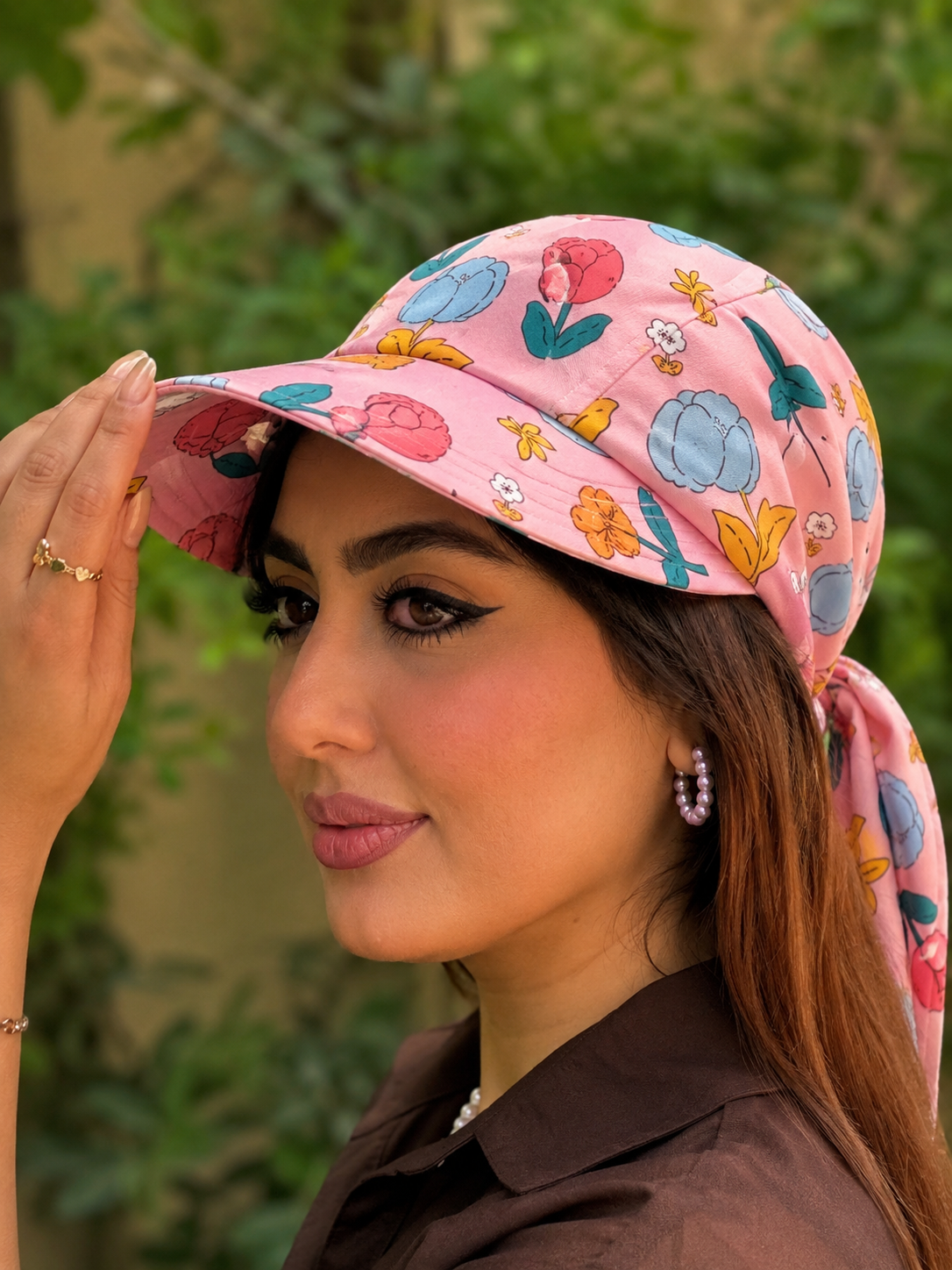 2-in-1 Summer Scarf Cap