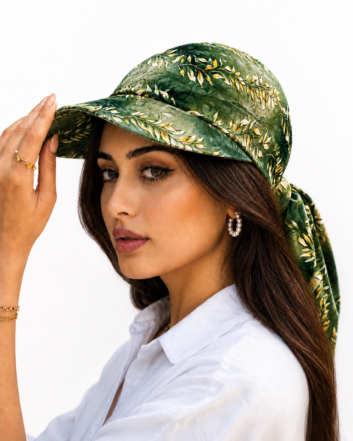 2-in-1 Summer Scarf Cap