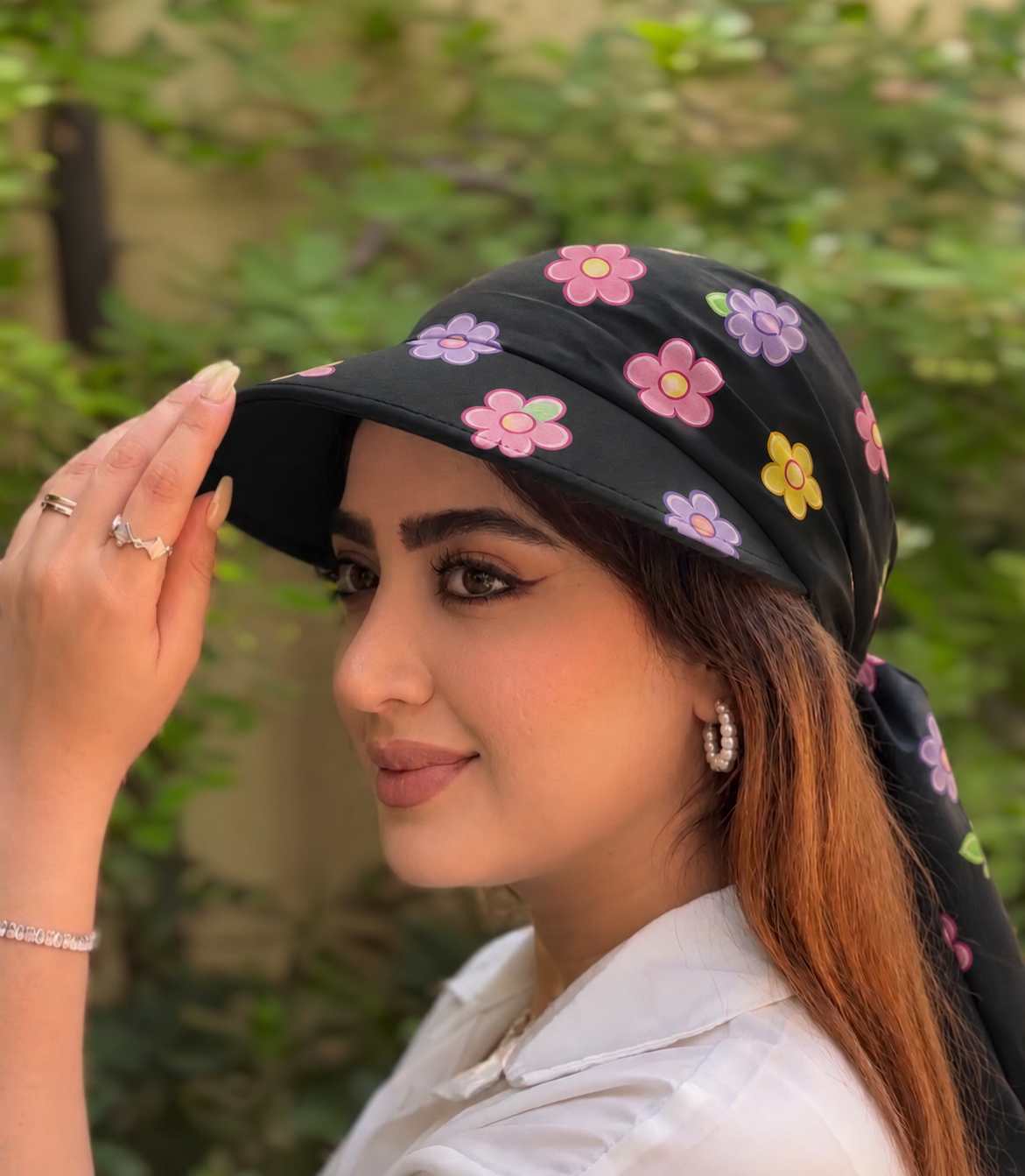 2-in-1 Summer Scarf Cap