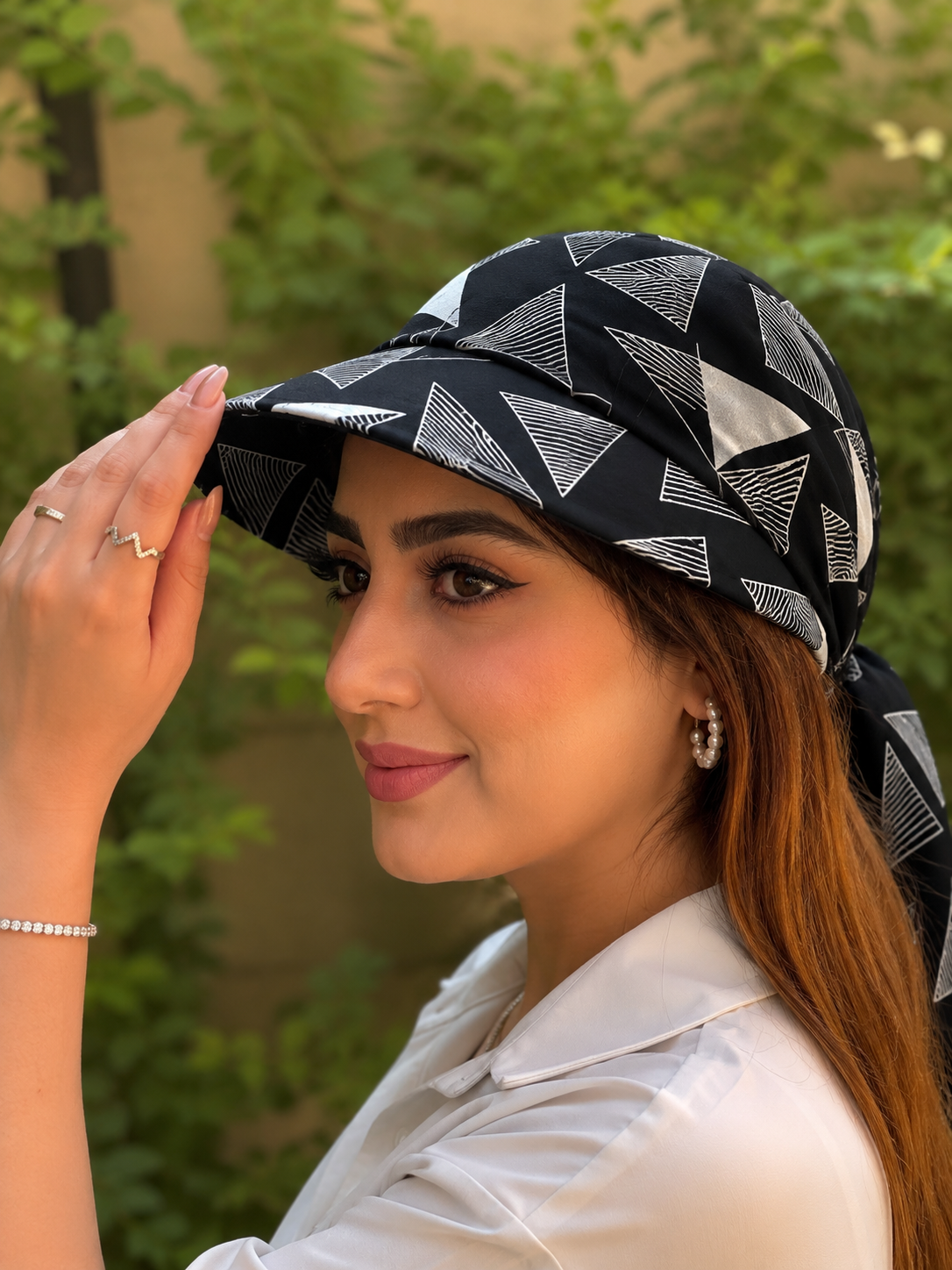 2-in-1 Summer Scarf Cap
