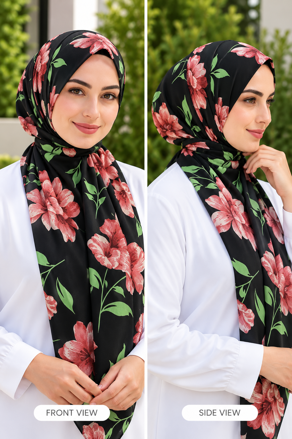 Easy Button Hijab | Magnetic Easy-Wear Hijab Pakistan