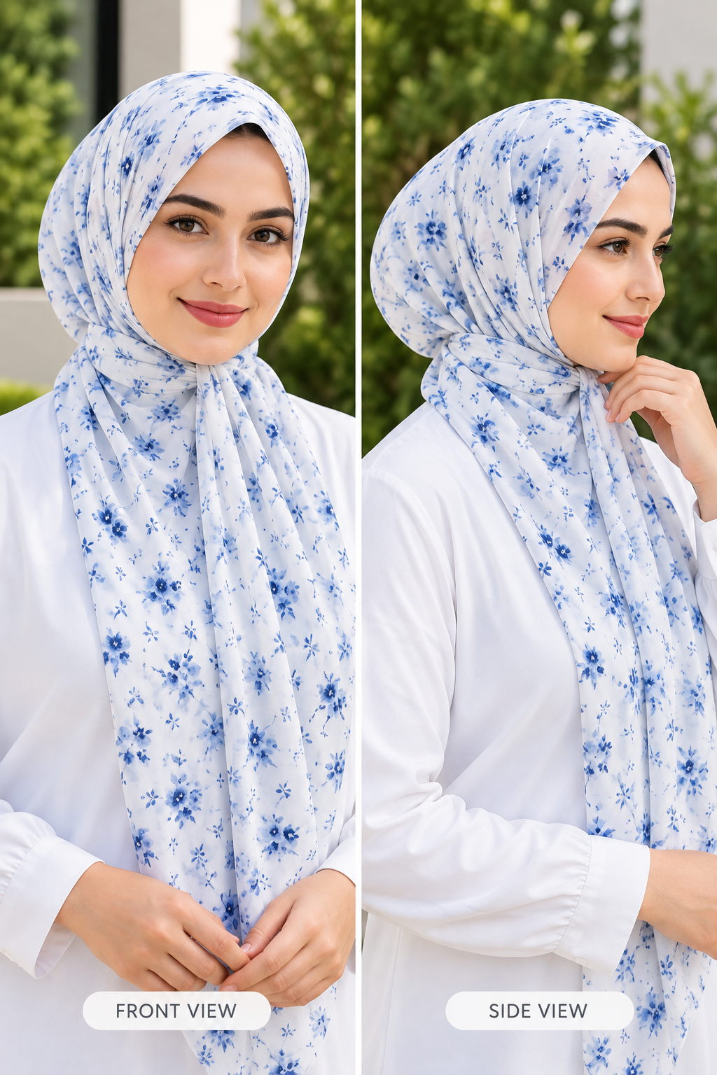 Easy Button Hijab | Magnetic Easy-Wear Hijab Pakistan