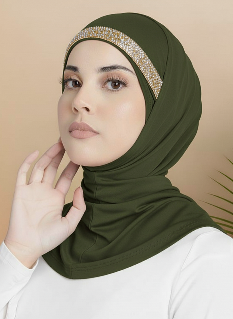 Ninja Cap  - Glitter Edition (Premium Korean Jersey) ✨