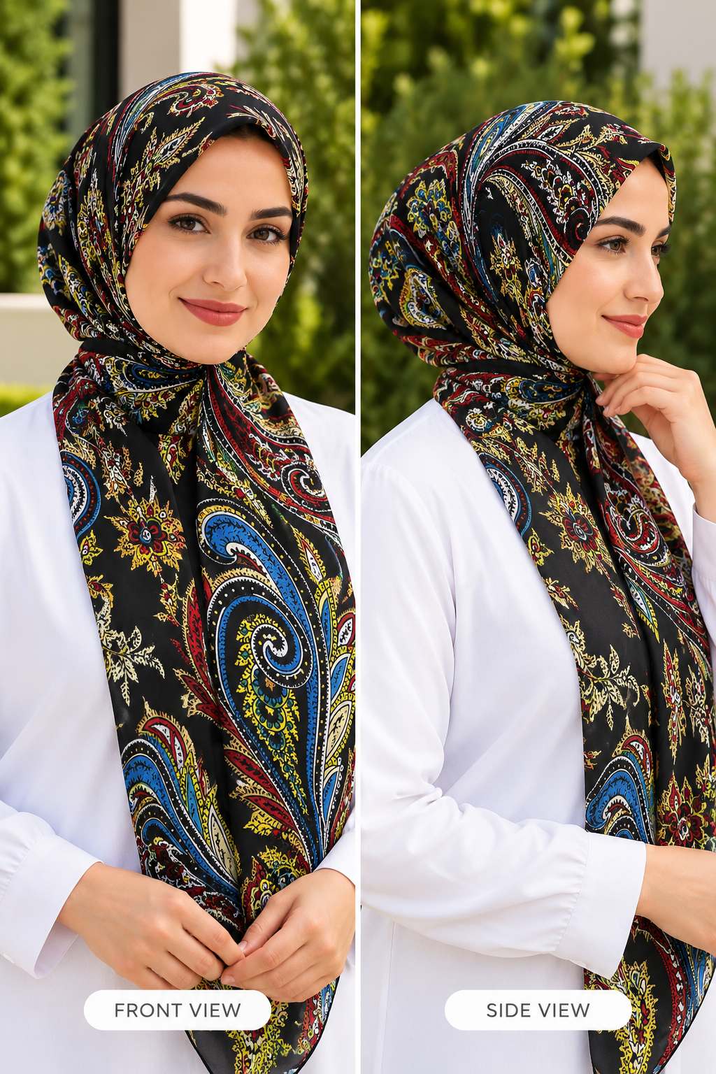 Easy Button Hijab | Magnetic Easy-Wear Hijab Pakistan
