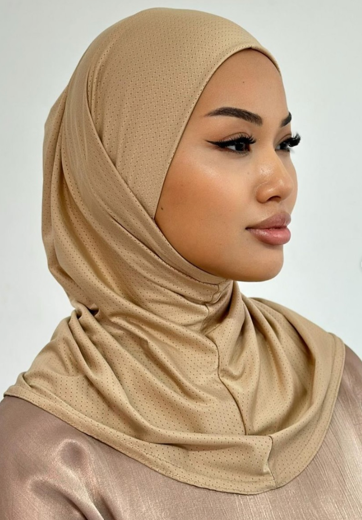 Pookie Soft Hijab with inner tie knot