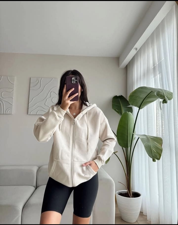 Women's warm on sale zip up hoodies