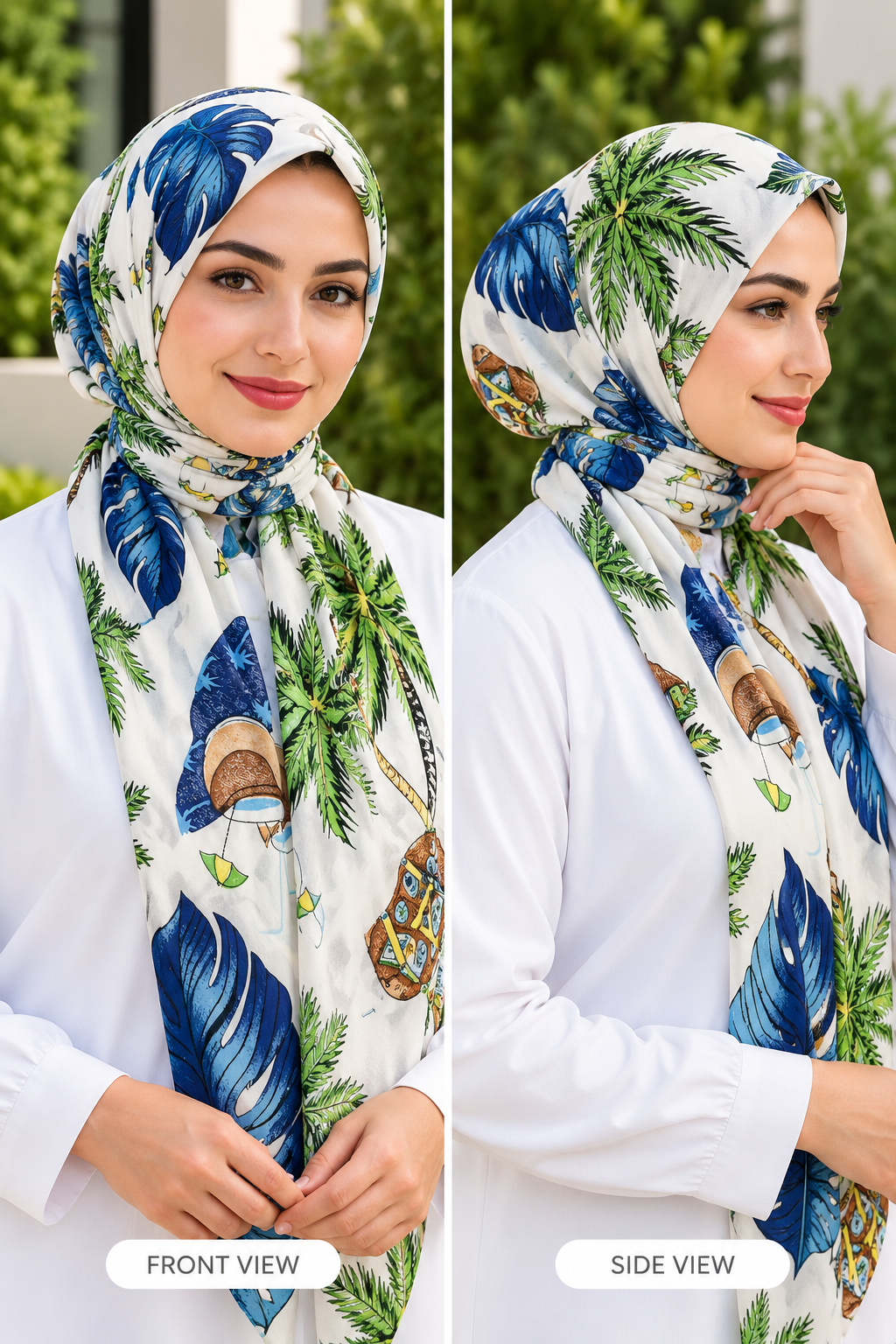 Easy Button Hijab | Magnetic Easy-Wear Hijab Pakistan