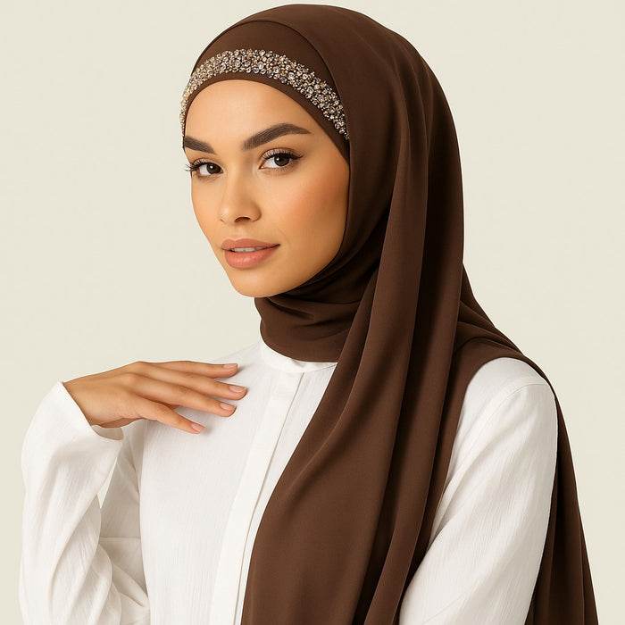 Glitter Cap Hijab