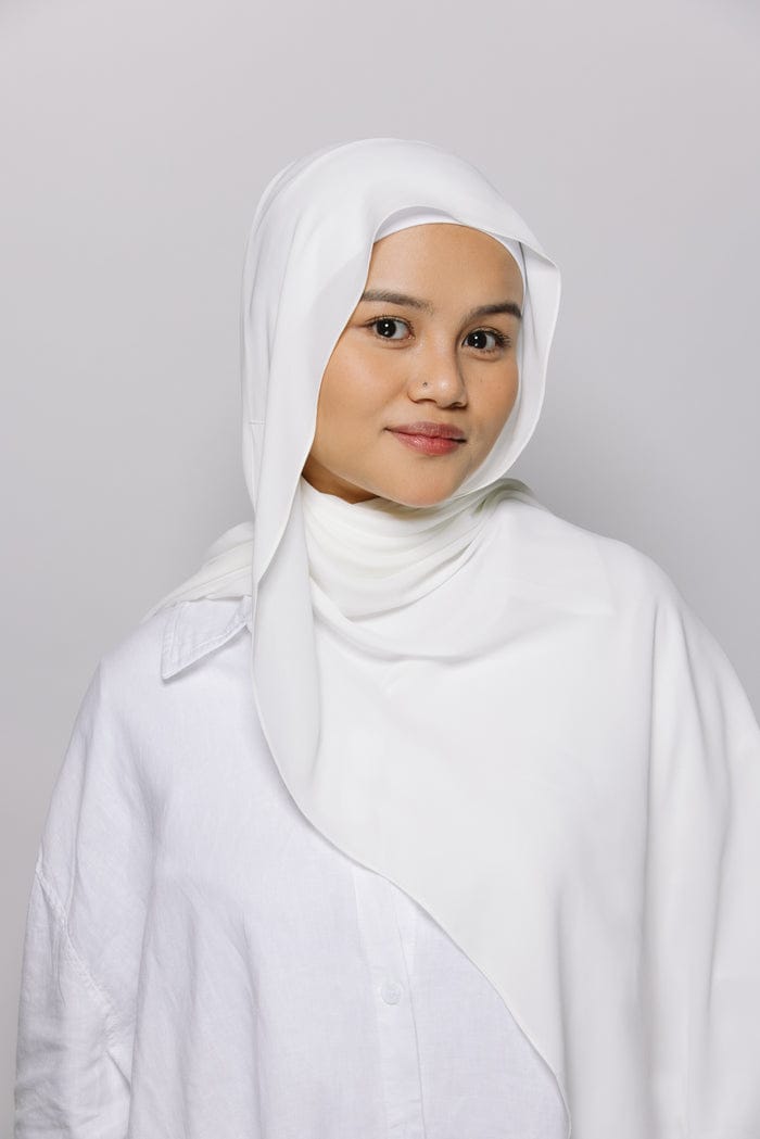 Instant Chiffon Hijab with Built-in Magnet and Under-cap