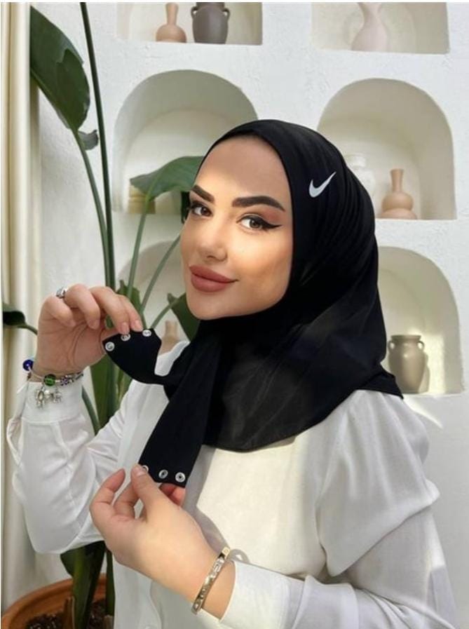 Button Jersey Hijab - Easy to Wear Shayla Hijab