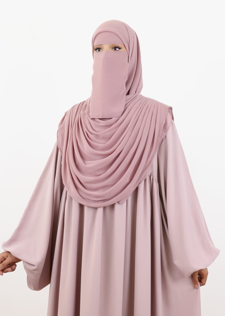 4-Piece Niqab Set – Aisha  Collection –