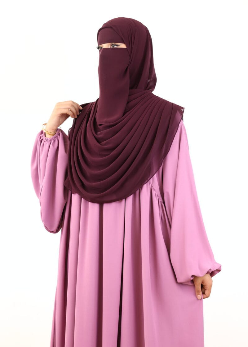 4-Piece Niqab Set – Aisha  Collection –