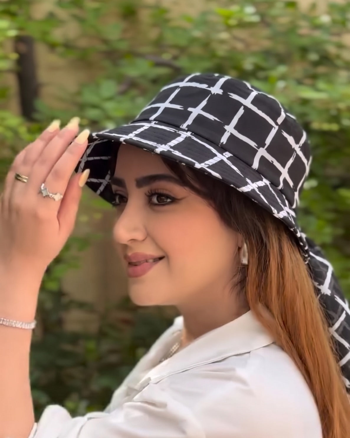 2-in-1 Summer Scarf Cap