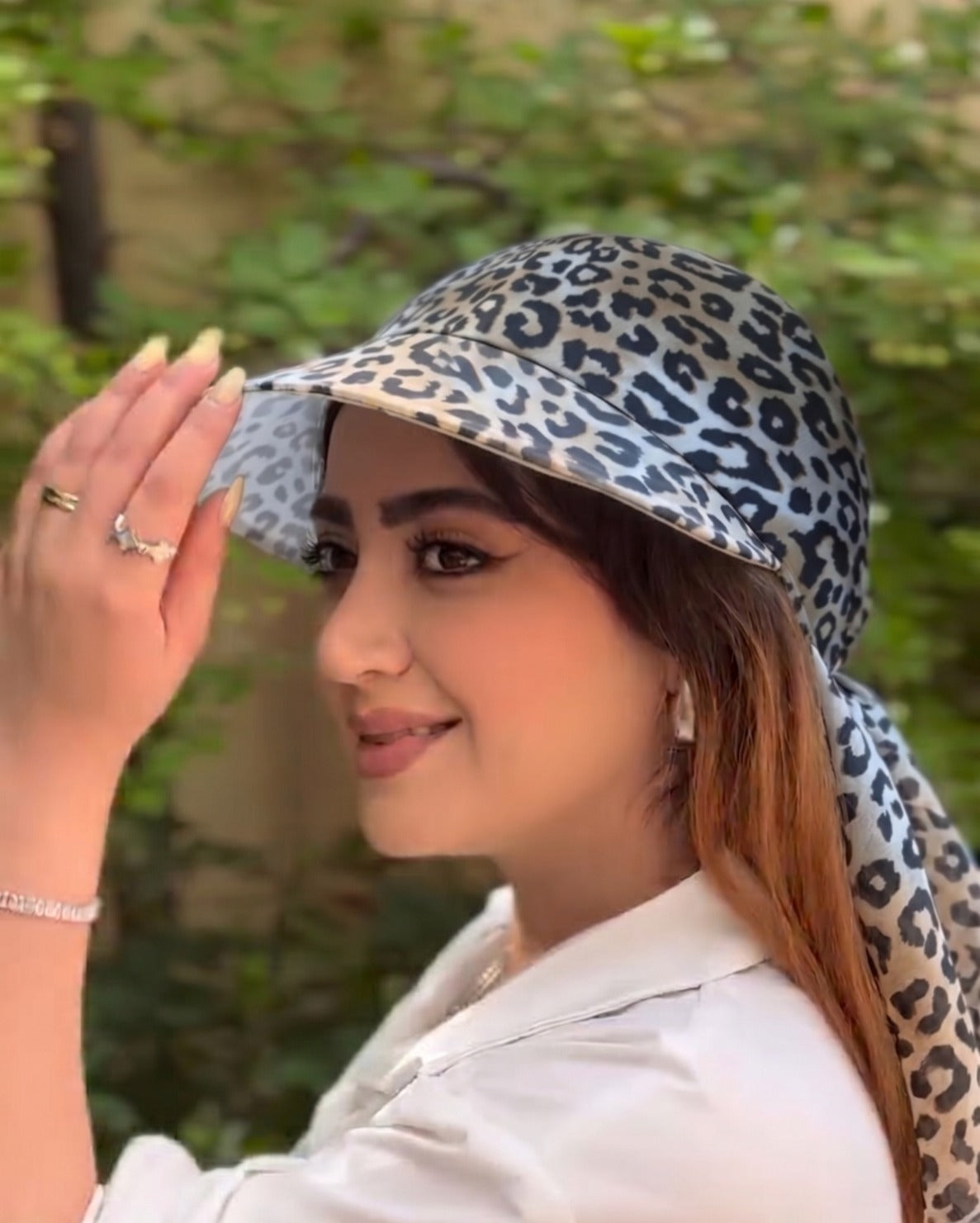 2-in-1 Summer Scarf Cap