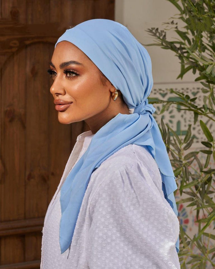Easy Tie Turban with Scrunchie
