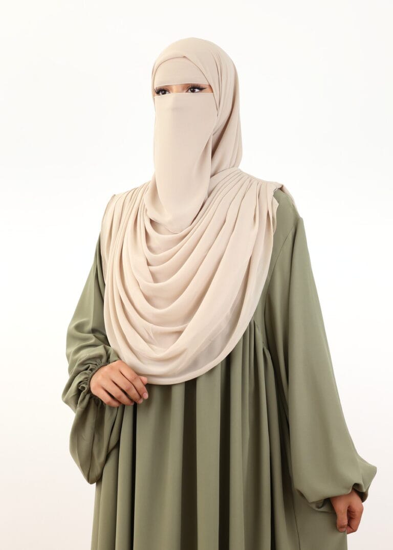 4-Piece Niqab Set – Aisha  Collection –