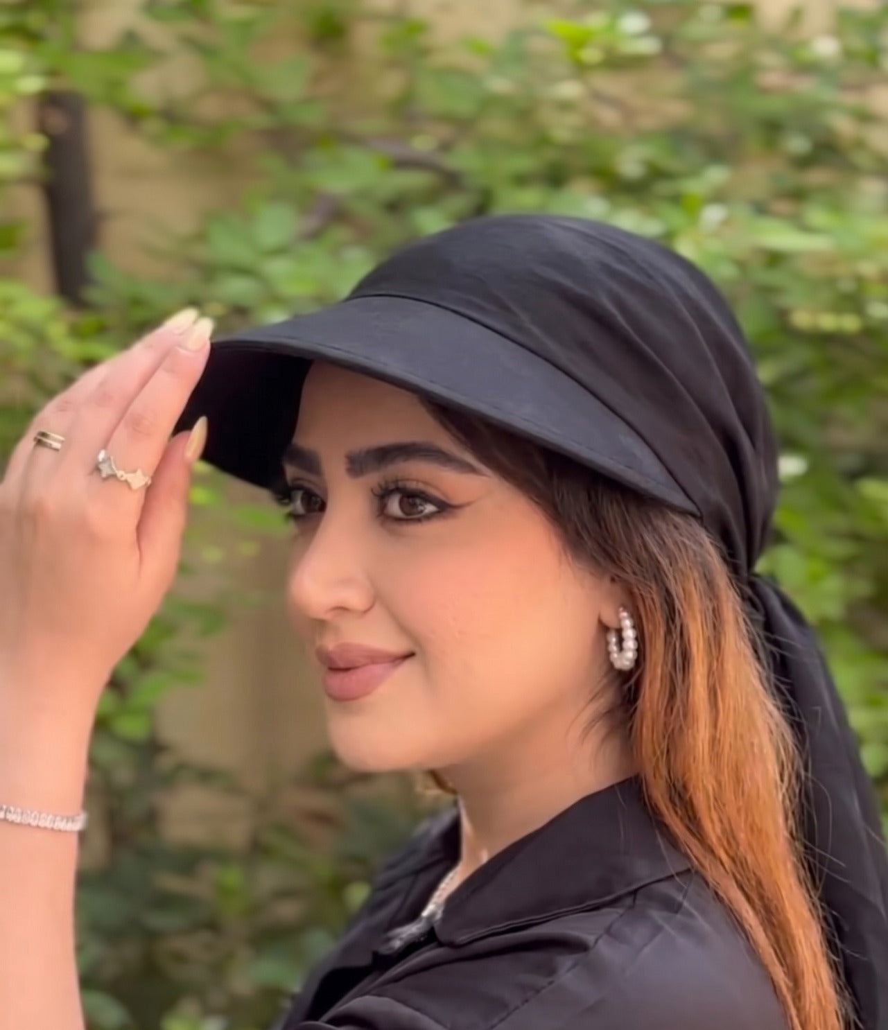 2-in-1 Summer Scarf Cap