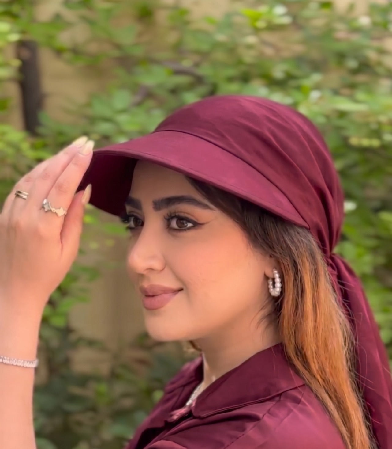 2-in-1 Summer Scarf Cap