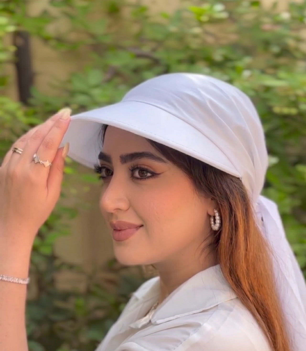 2-in-1 Summer Scarf Cap