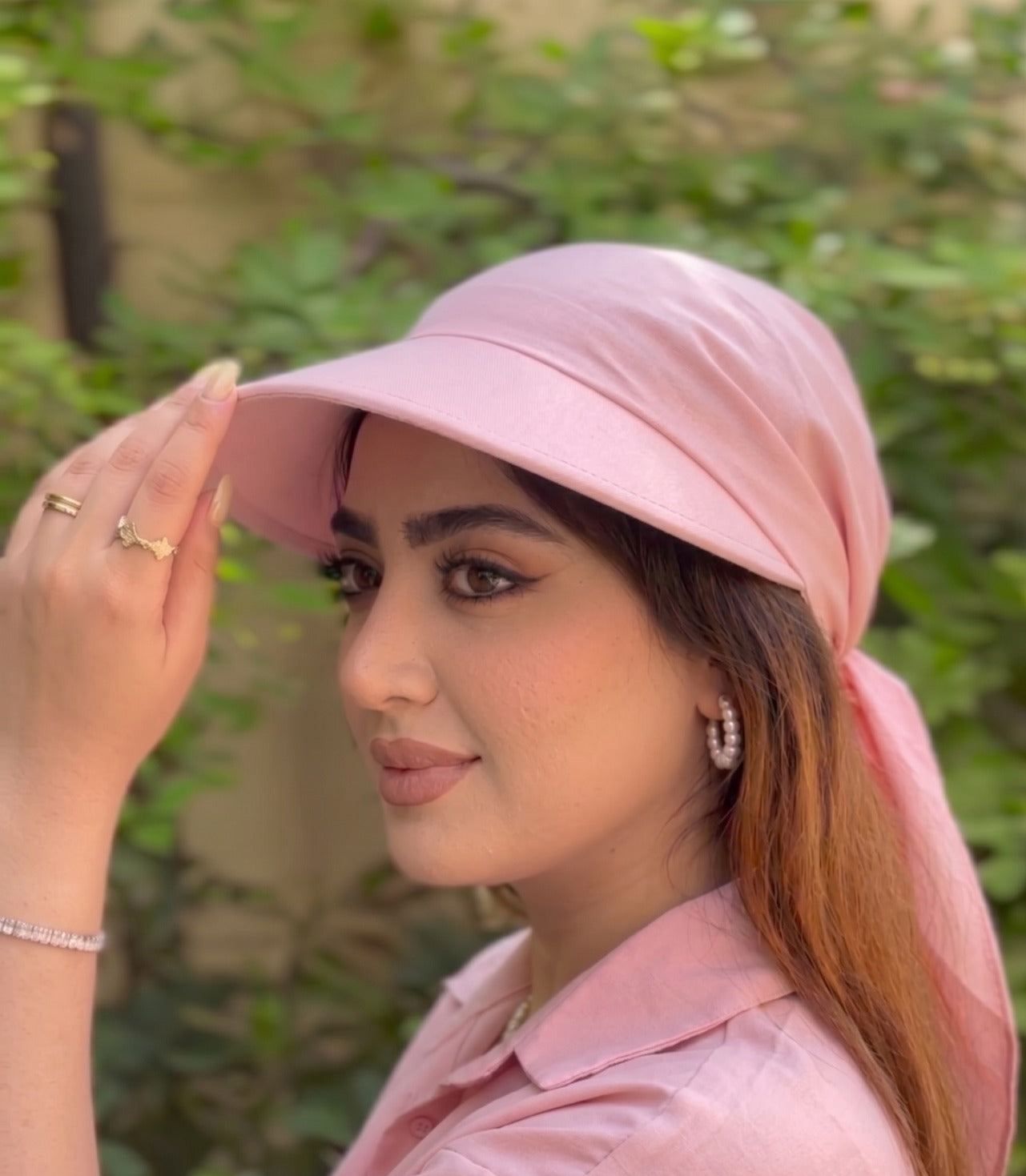 2-in-1 Summer Scarf Cap