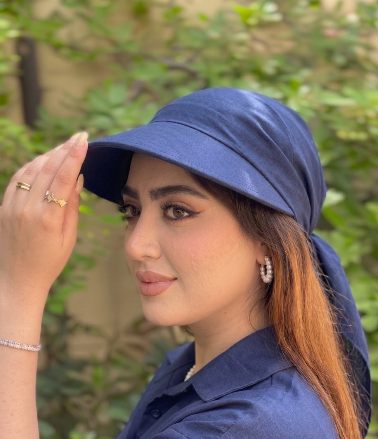 2-in-1 Summer Scarf Cap