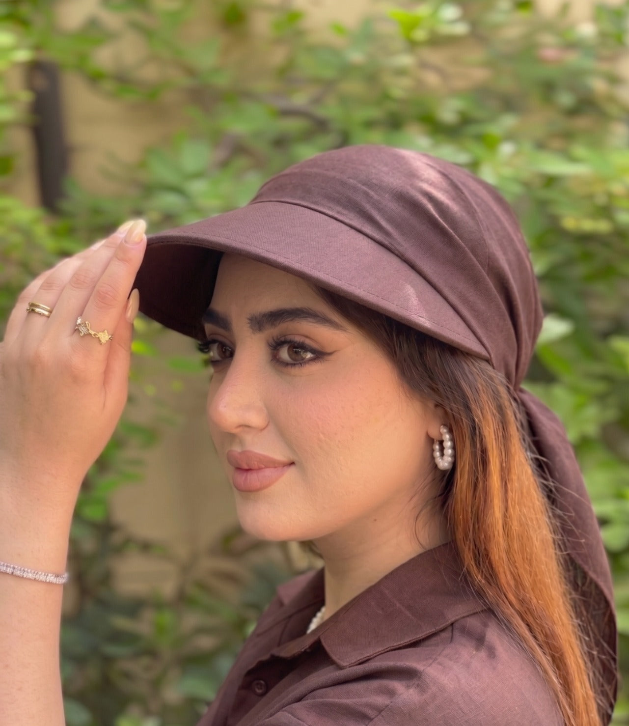 2-in-1 Summer Scarf Cap