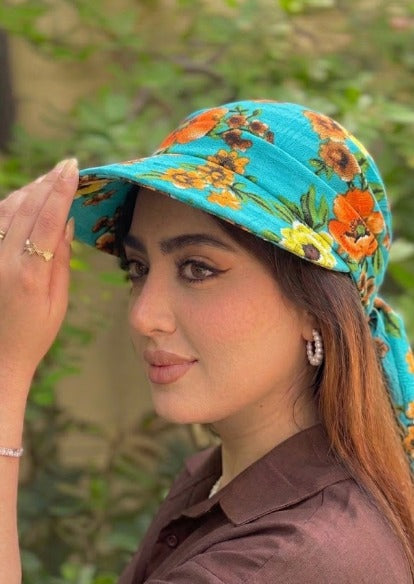 2-in-1 Summer Scarf Cap