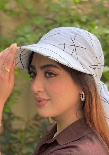 2-in-1 Summer Scarf Cap