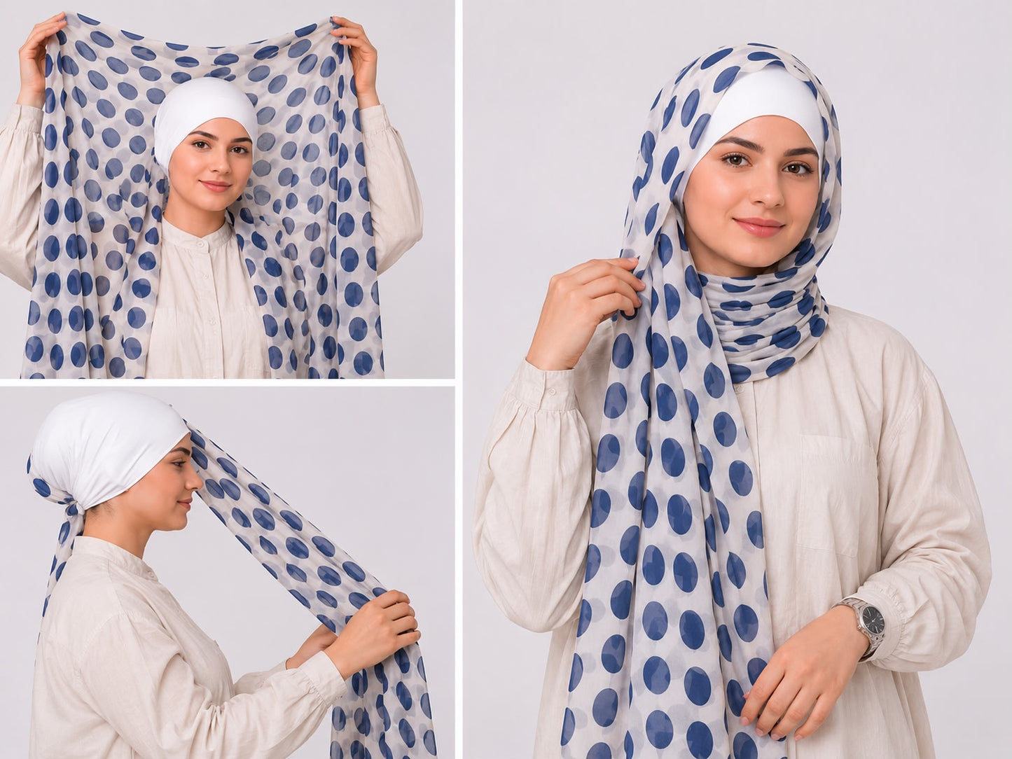 FLOWY CHIFFON INSTANT HIJAB