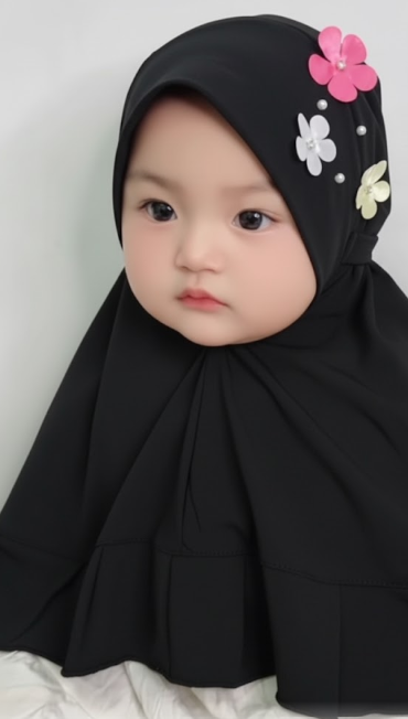 Flower Hijab - Kids Ready to Wear Hijab