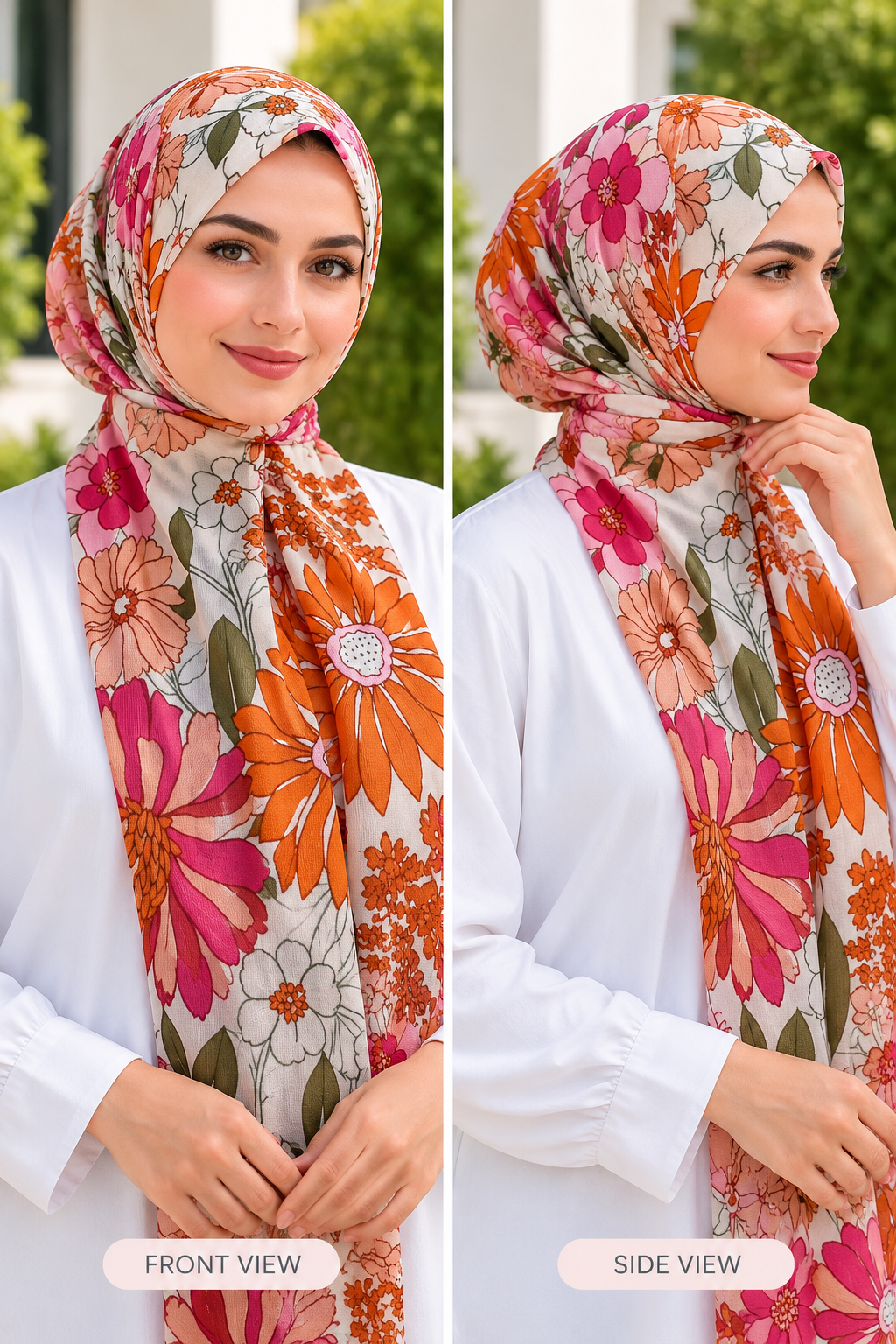 Easy Button Hijab | Magnetic Easy-Wear Hijab Pakistan