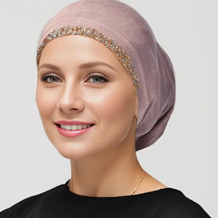 Chandni Glitter Hijab Cap– Premium Jersey Undercap for Women Pakistan