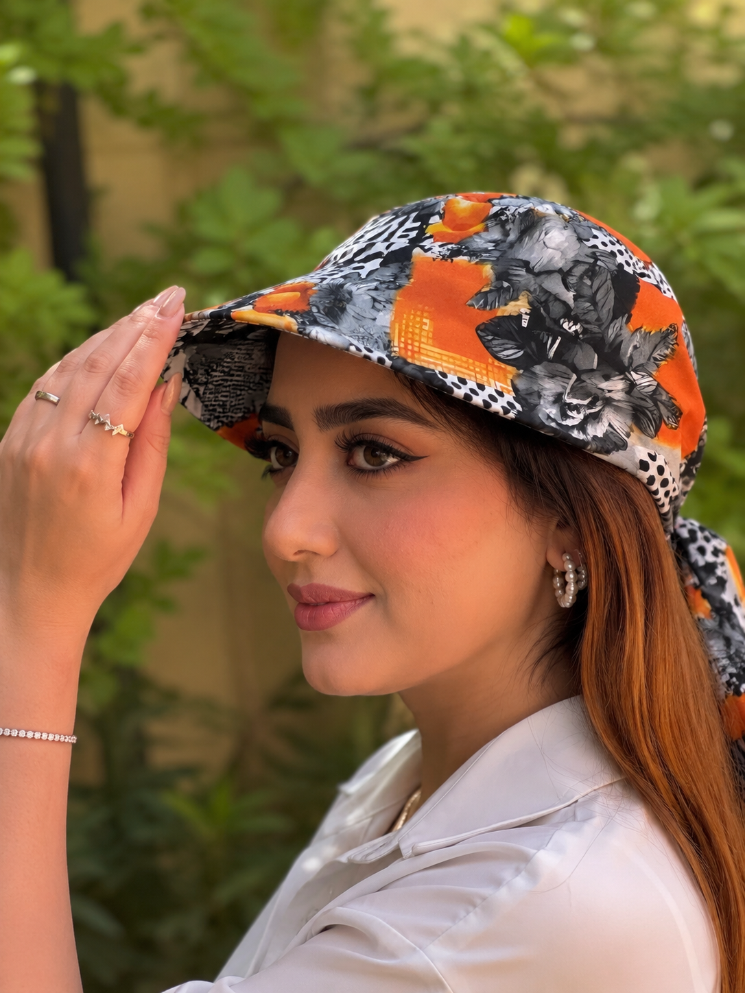 2-in-1 Summer Scarf Cap