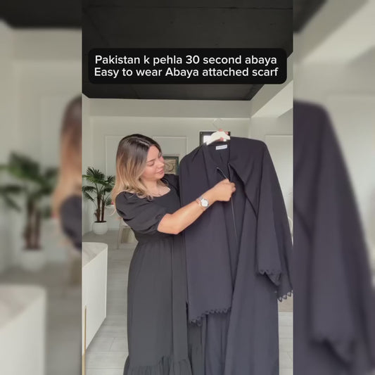 30 Second Abaya – Pakistan's First Easy-to-Wear Abaya