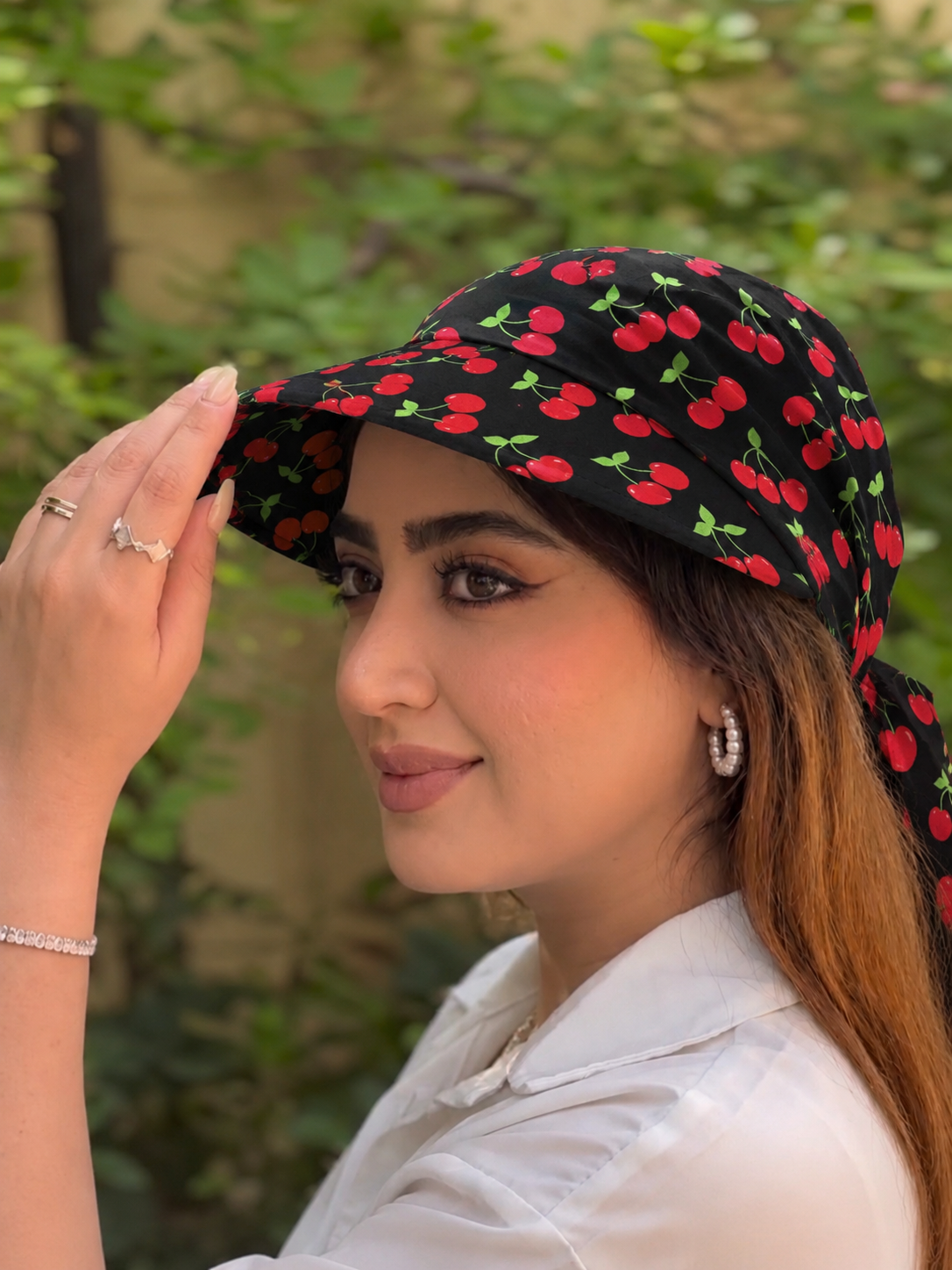 2-in-1 Summer Scarf Cap