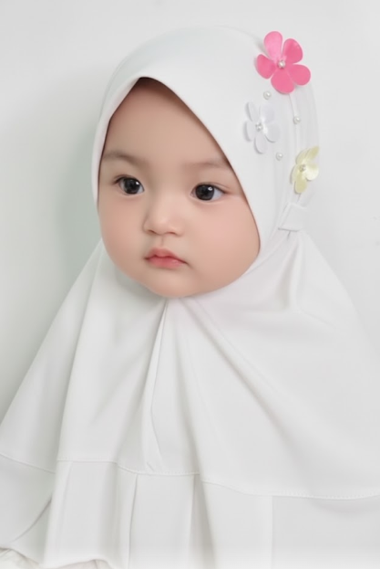 Flower Hijab - Kids Ready to Wear Hijab